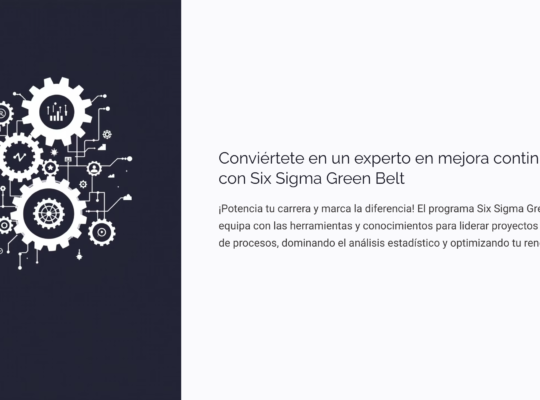 Certifiacación Six Sigma Green Belt