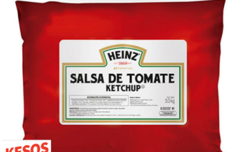 SALSA CATSUP HEINZ POUCH 3K DE $ 154.50 A $ 139.90