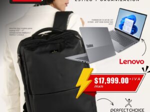 Laptop y Mochila: Estilo y organización