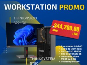 Workstation THINKVISION Y THINKSYSTEM