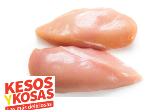 PECHUGA DE POLLO S/H MITADES DE $107.00 A $99.90KG