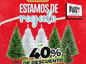 40% Todos los Pinos artificiales